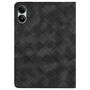F�r Xiaomi Redmi Pad Pro 12.1 Rhombus Muster Kunstleder Tasche Schwarz