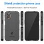 F�r Samsung Galaxy XCover 7 Pro Rugged Shield Schock TPU H�lle Schwarz
