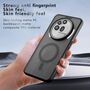 F�r Nothing Phone 3a Pro Armor MagSafe TPU + PC Schutz H�lle Schwarz