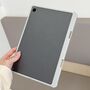 F�r Samsung Galaxy Tab S10 Plus Frosted Hybrid H�lle Wei�