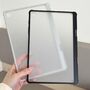 F�r Samsung Galaxy Tab S10 Plus Frosted Hybrid H�lle Wei�