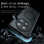 F�r Honor Magic 7 Lite Armor MagSafe TPU + PC Schutz H�lle Schwarz