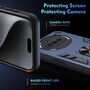 F�r Nothing Phone 3a Armor Magnet Ring Schutz Handy H�lle Case Blau