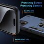 F�r Motorola Moto G35 Armor Magnet Ring Schutz Handy H�lle Case Blau