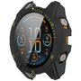 F�r Garmin Tactix 8 AMOLED 51mm Schutz H�lle + 9H Hart Glas Schwarz