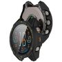F�r Garmin Tactix 8 AMOLED 51mm Schutz H�lle + 9H Hart Glas Schwarz