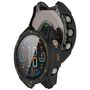 F�r Garmin Tactix 8 Solar 51mm PC Schutz H�lle + 9H Hart Glas Schwarz