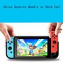 F�r Nintendo Switch OLED TPU Schutz H�lle mit 2 Kartenf�chern Schwarz