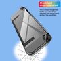 F�r Nintendo Switch 2 TPU PC Split Shockproof Schutz H�lle Transparent