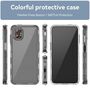 F�r Samsung Galaxy XCover 7 Pro Colorful TPU Acryl H�lle Transparent