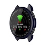 F�r Garmin Approach S50 Kunststoff Watch PC H�lle + 9H Hart Glas Blau