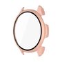 F�r Garmin Approach S50 Kunststoff Watch PC H�lle + 9H Hart Glas Rosa
