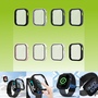 F�r Huawei Watch Fit 4 / 4 Pro Kunststoff Schutz H�lle + Tempered 9H Hart Glas