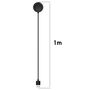 F�r Xiaomi Watch S4 Sport Smart Watch Magnetische Ladekabel 1m Schwarz