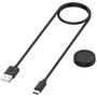 F�r Amazfit Bip 6 / Active 2 Magnetisches Ladekabel USB-C 1m Schwarz
