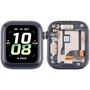 F�r Honor Watch 5 LCD Display mit Rahmen Kompletteinheit Ersatzteil Schwarz