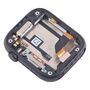 F�r Honor Watch 5 LCD Display mit Rahmen Kompletteinheit Ersatzteil Schwarz