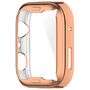 F�r Huawei Watch Fit 4 Pro Electroplated Cover TPU H�lle Rose Gold