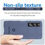 Fr Sony Xperia 1 VII Rugged Shield Design Schock TPU Hlle Case Blau