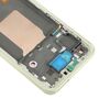 Fr Samsung Galaxy A55 OLED LCD Display mit Rahmen Ersatzteil Light Green