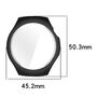 F�r Huawei Watch 5 42mm Electroplated Full Cover TPU H�lle Schwarz