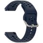 F�r Amazfit Bip 6 Schnellverschluss Design Silikon Ersatz Armband Blau