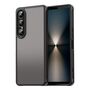 F�r Sony Xperia 1 VII Dun Series TPU Hybrid PC Mattierte H�lle Schwarz