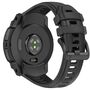F�r Garmin Instinct 3 AMOLED / Solar 45mm Silikon Ersatz Band Schwarz
