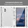 F�r Samsung Galaxy XCover 7 Pro Hybrid H�lle Airbag Ecken Transparent
