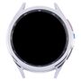 F�r Samsung Galaxy Watch 6 Classic 47mm Display mit Rahmen Ersatzteil Silber