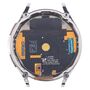 F�r Samsung Galaxy Watch 6 Classic 47mm Display mit Rahmen Ersatzteil Silber