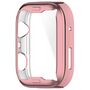 F�r Huawei Watch Fit 4 Electroplated Full Cover TPU Schutz H�lle Pink
