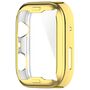 F�r Huawei Watch Fit 4 Electroplated Full Cover TPU Schutz H�lle Gold