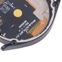 F�r Samsung Galaxy Watch 6 Classic 43mm LCD Display mit Rahmen Ersatz Schwarz