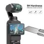 F�r DJI Osmo Pocket 3 PULUZ 2.5D 9H Hart Glas Set f�r Kamera & Display