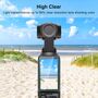 F�r DJI Osmo Pocket 3 PULUZ 2.5D 9H Hart Glas Set f�r Kamera & Display