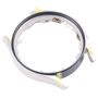 F�r Samsung Galaxy Watch 6 40mm LCD Rahmen Bezel Plate Ersatzteil Silber