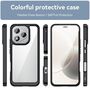 F�r Honor 400 Lite Colorful Series TPU Acryl Hybrid H�lle Case Schwarz