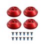 F�r DJI Avata 2 Sunnylife Motor Staubschutz Aluminium Abdeckung Rot