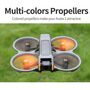F�r DJI Avata 2 Drohne 2x Sunnylife 3032S Color 3-Blatt Propeller Rot