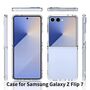 F�r Samsung Galaxy Z Flip7 5G TPU / Acryl Hybrid H�lle Transparent