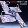 F�r Samsung Galaxy Z Flip7 5G MagSafe 360 Grad Ringhalter H�lle Lila