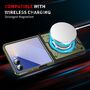 F�r Samsung Galaxy Z Flip7 5G MagSafe 360 Grad Ringhalter H�lle Gr�n