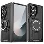 F�r Samsung Galaxy Z Fold7 5G MagSafe 360 Ringhalter H�lle Schwarz