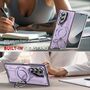 F�r Samsung Galaxy Z Fold7 5G MagSafe 360 Grad Ringhalter H�lle Lila
