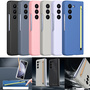 F�r Samsung Galaxy Z Fold7 5G Skinfeel Design Schutz H�lle mit Stifthalterung