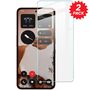 F�r Nothing CMF Phone 2 Pro 2x 2.5D 0,26mm 9H Hart Glas Schutz Folie