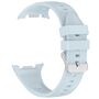 F�r Samsung Galaxy Watch 8 / 8 Classic / Ultra 2 Silikon Arm Band Blau