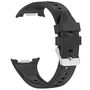 F�r Samsung Galaxy Watch 8 / 8 Classic / Ultra 2 Silikon Band Schwarz