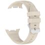 F�r Samsung Galaxy Watch 8 / 8 Classic / Ultra 2 Silikon Band Beige